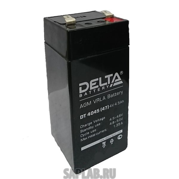 Купить запчасть  DELTA - DT404547 Аккумулятор DELTA DT 4045(47)