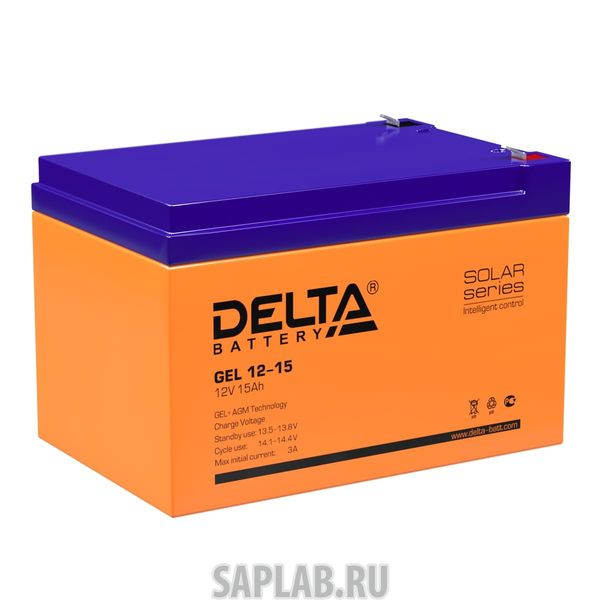 Купить запчасть  DELTA - GEL1215 Аккумулятор DELTA GEL 12-15