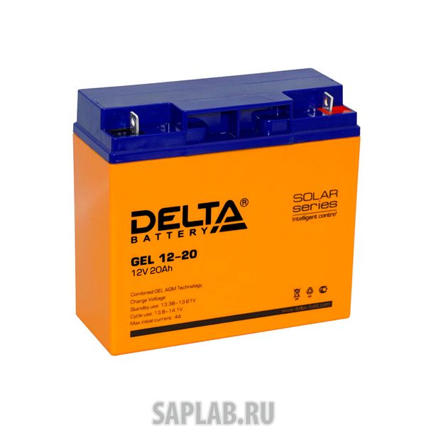 Купить запчасть  DELTA - GEL1220 Аккумулятор DELTA GEL 12-20