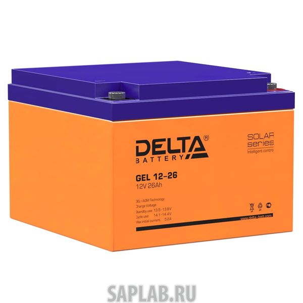 Купить запчасть  DELTA - GEL1226 Аккумулятор DELTA GEL 12-26