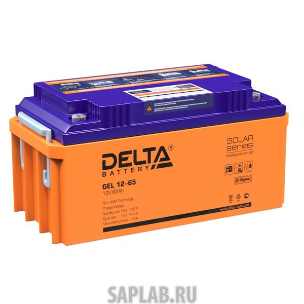 Купить запчасть  DELTA - GEL1265 Аккумулятор DELTA GEL 12-65