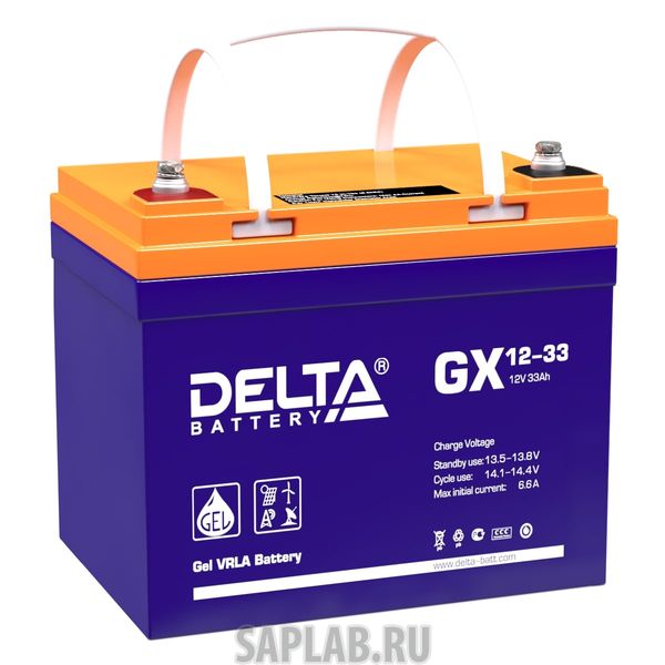 Купить запчасть  DELTA - GX1233 Аккумулятор DELTA GX 12-33