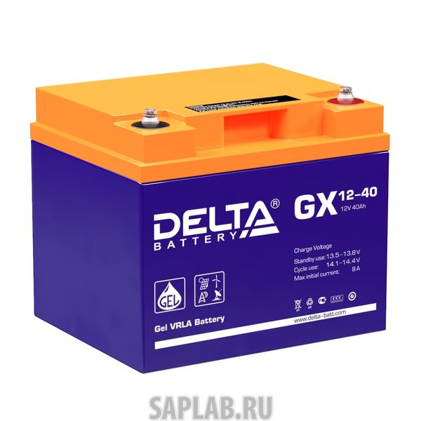 Купить запчасть  DELTA - GX1240 Аккумулятор DELTA GX 12-40