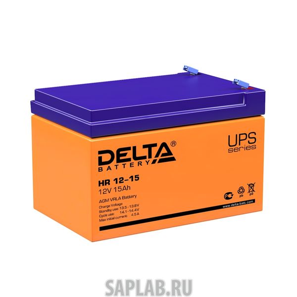 Купить запчасть  DELTA - HR1215 Аккумулятор DELTA HR 12-15 283