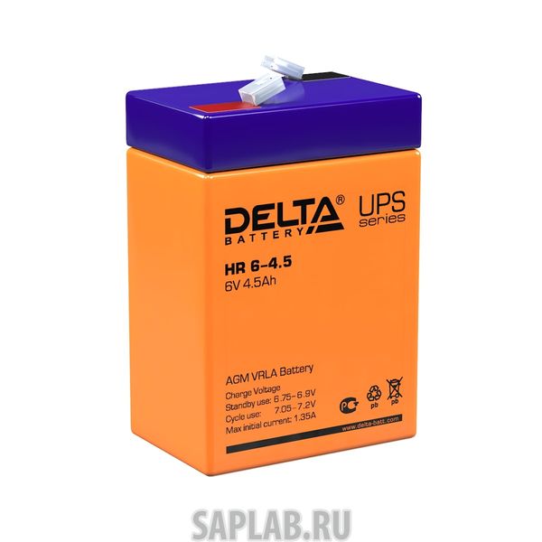 Купить запчасть  DELTA - HR645 Аккумулятор DELTA HR 6-4.5