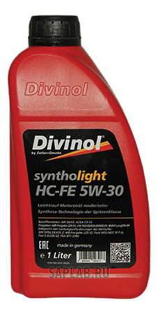 Купить запчасть DIVINOL - 49260C069 Моторное масло Divinol Syntholight HC-FE 5W-30 1л