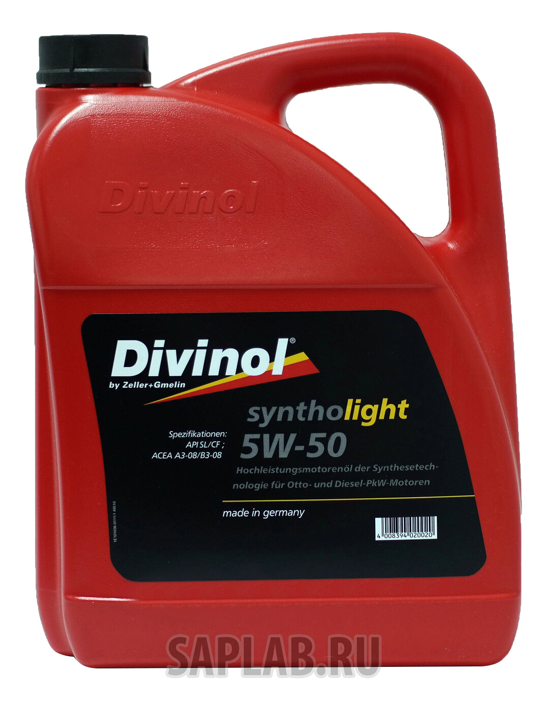 Купить запчасть DIVINOL - 49510K007 Моторное масло Divinol Syntholight 5W-50 5л