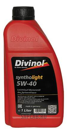 Купить запчасть DIVINOL - 49520C069 Моторное масло Divinol Syntholight 5W-40 1л