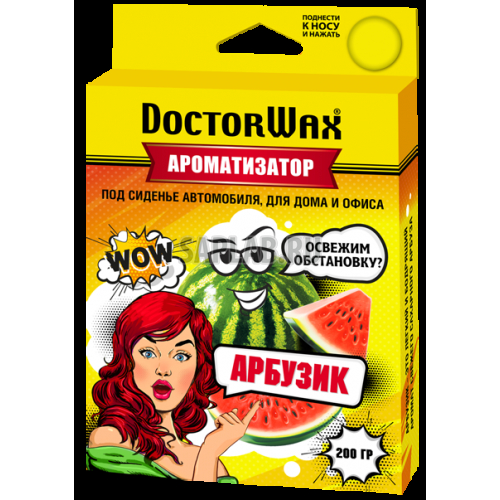 Купить запчасть DOCTORWAX - DW0801 Ароматизатор воздуха под сиденье. Арбуз