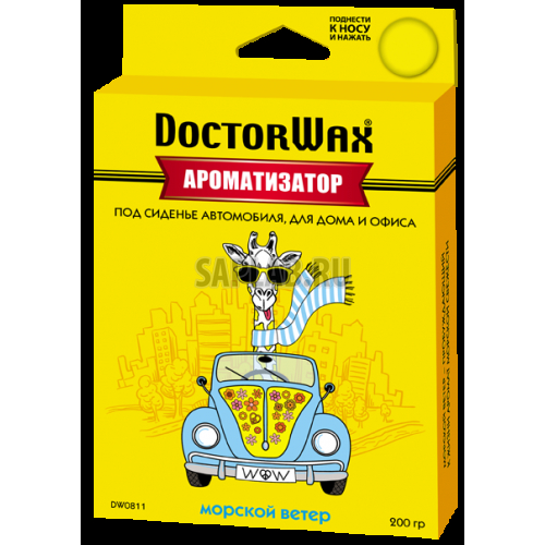 Купить запчасть DOCTORWAX - DW0811 Ароматизатор воздуха под сиденье. Морской ветер