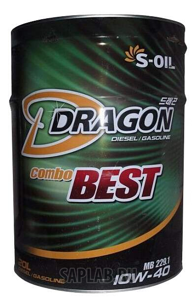 Купить запчасть DRAGON - DTCB10W4020 Моторное масло Dragon Combo Best CI-4/SL 10W-40 20л