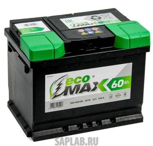 Купить запчасть  ECOMAX - 560408054 Аккумулятор EcoMax 6СТ-60.0 (560 408 054)