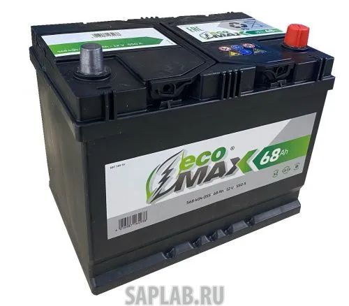 Купить запчасть  ECOMAX - 568404055 Аккумулятор EcoMax 6СТ-68.0 (568 404 055) яп.ст/бортик