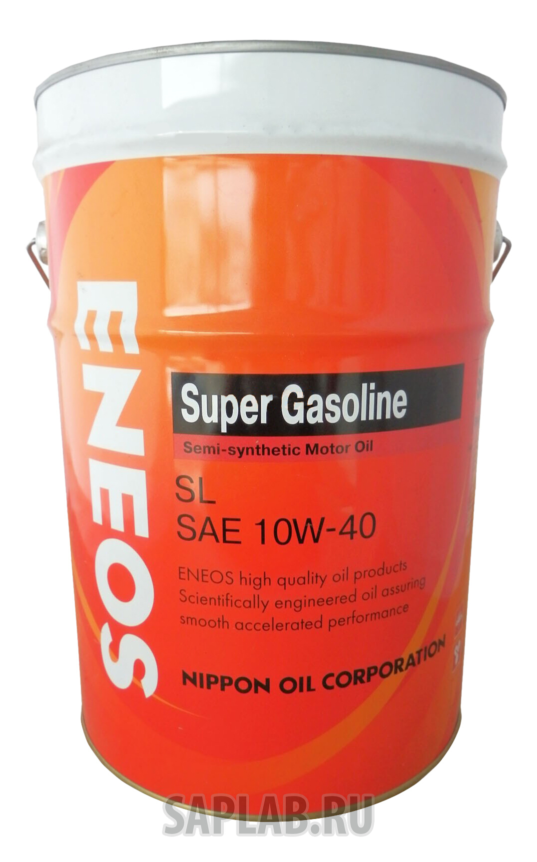 Купить запчасть ENEOS - 8801252021032 Моторное масло Eneos Super Gasoline Semi-Synthetic SAE 10W-40 20л