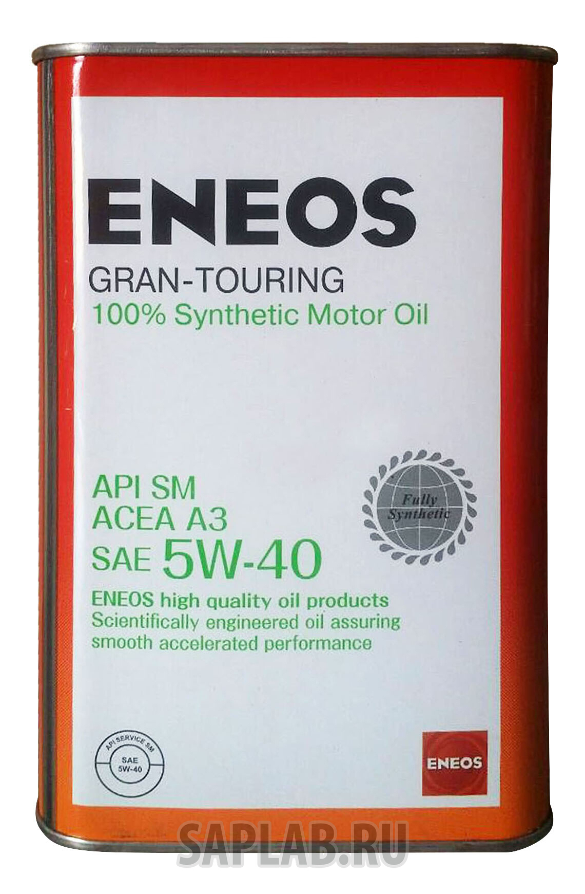 Купить запчасть ENEOS - 8809478941653 Моторное масло Eneos Gran-Touring Synthetic 5W-40 1л