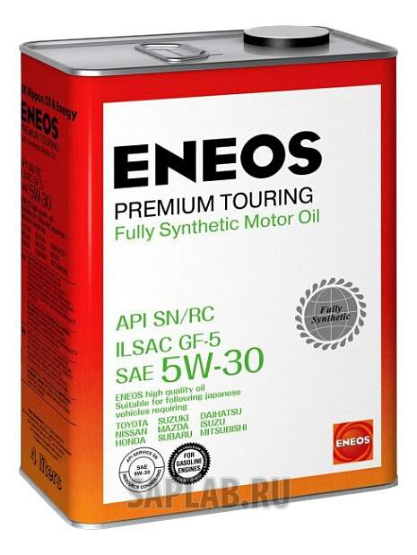 Купить запчасть ENEOS - 8809478942216 Моторное масло Eneos Premium Touring SN 5W-30 4л