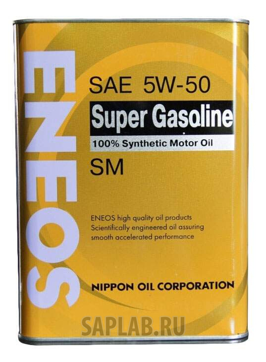 Купить запчасть ENEOS - OIL4074 Моторное масло Eneos Super Gasoline SM 5W-50 4л