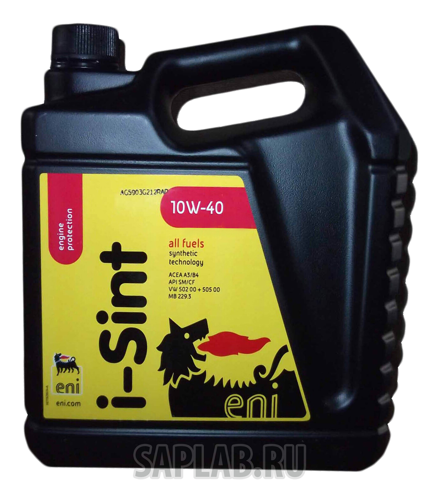 Купить запчасть ENI - 8423178011036 Моторное масло Eni I-Sint SAE 10W-40 4л