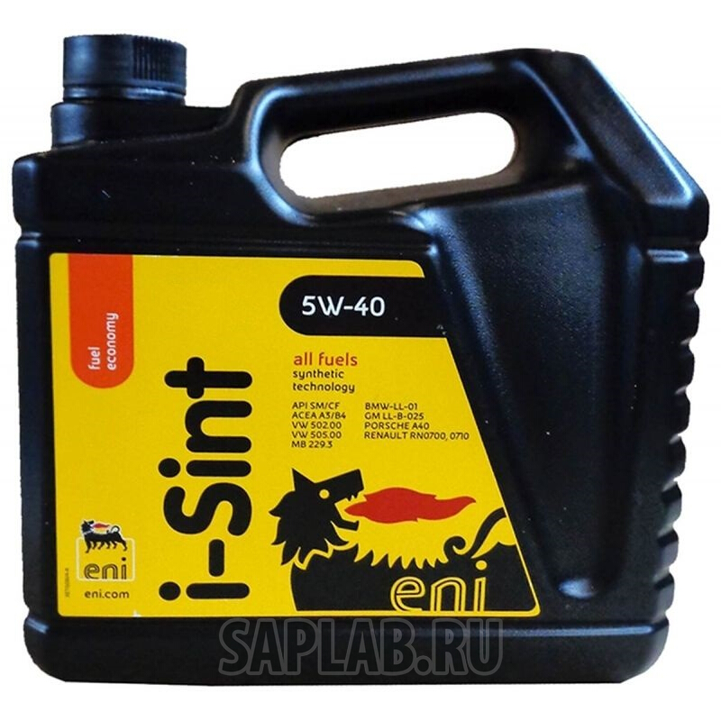 Купить запчасть ENI - 8423178011067 Моторное масло Eni I-Sint 5w-40 4л