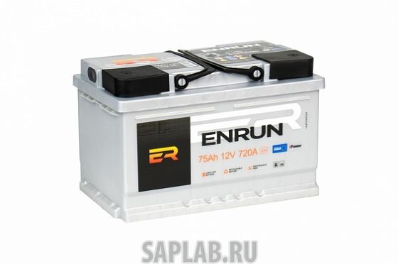 Купить запчасть  ENRUN - EPA750 Акб Top Asia 75 Ah R+ (-/+) 12v 740a En 271х175х220 ENRUN EPA750