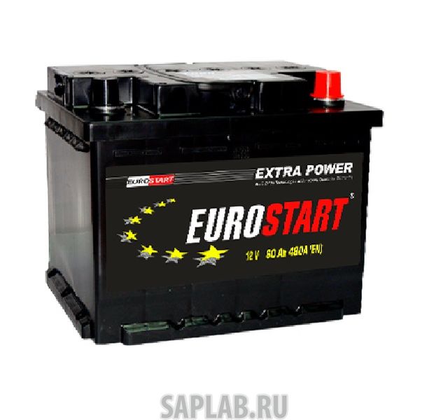 Купить запчасть  EUROSTART - EUA600 Аккумулятор Eurostart Asia 60ah  Eua600  R+  (-/+)  12v 480a En   230х179х225 EUA600