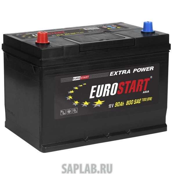 Купить запчасть  EUROSTART - EUA900 Аккумулятор Eurostart Asia 90ah  Eua900  R+  (-/+)  12v 700a En   306х173х225 EUA900