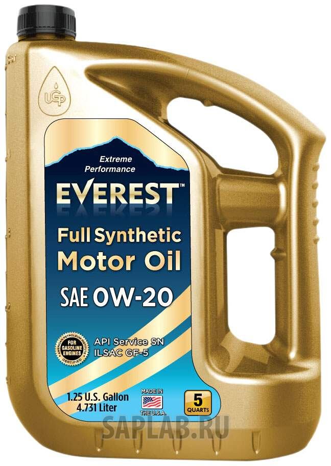 Купить запчасть EVEREST - FP02000EV05LFS Моторное масло Everest Full Synthetic 0W-20 5л