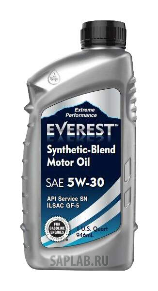 Купить запчасть EVEREST - FP53000EV01LSB Моторное масло Everest Synthetic Blend 5W-30 1л