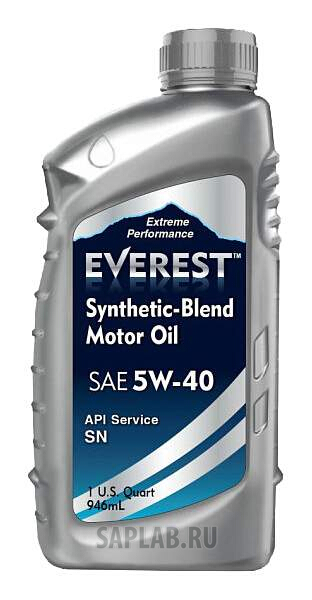 Купить запчасть EVEREST - FP54000EV01LSB Моторное масло Everest Synthetic Blend 5W-40 1л