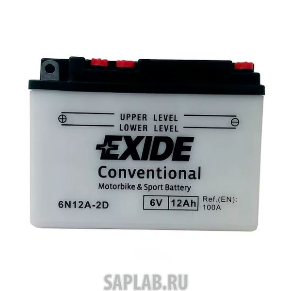 Купить запчасть  EXIDE - 6N12A2D Аккумулятор EXIDE 6N12A2D