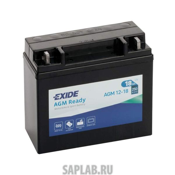 Купить запчасть  EXIDE - AGM1218 Аккумулятор EXIDE AGM 12-18