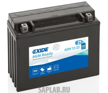 Купить запчасть  EXIDE - AGM1223 Аккумулятор автомобильный EXIDE AGM12-23 21 Ач