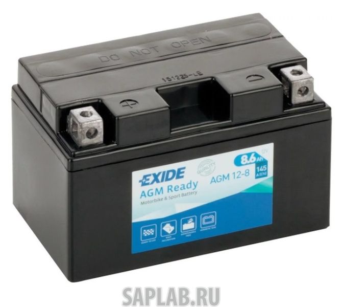 Купить запчасть  EXIDE - AGM128 Аккумулятор EXIDE AGM 12-8