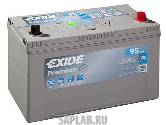 Купить запчасть  EXIDE - EA954 Аккумулятор автомобильный EXIDE EA954 95 Ач