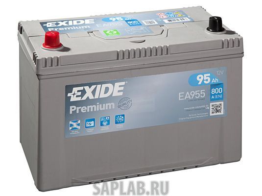 Купить запчасть  EXIDE - EA955 Аккумулятор автомобильный EXIDE EA955 95 Ач