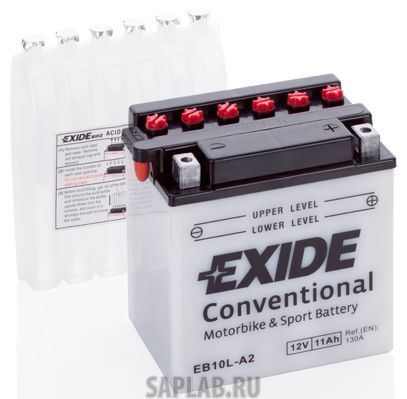 Купить запчасть  EXIDE - EB10LA2 Аккумулятор автомобильный EXIDE EB10L-A2 11 Ач