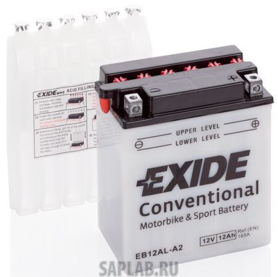 Купить запчасть  EXIDE - EB12ALA2 Аккумулятор автомобильный EXIDE EB12AL-A2 12 Ач