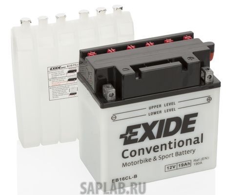 Купить запчасть  EXIDE - EB16CLB Аккумулятор автомобильный EXIDE EB16CL-B 19 Ач