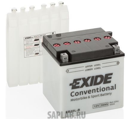 Купить запчасть  EXIDE - EB30LB Аккумулятор автомобильный EXIDE EB30L-B 30 Ач