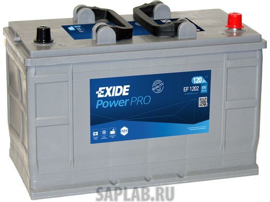 Купить запчасть  EXIDE - EF1202 Аккумулятор автомобильный EXIDE EF1202 120 Ач