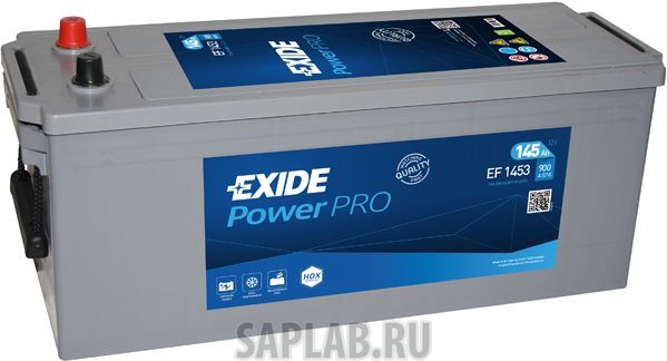 Купить запчасть  EXIDE - EF1453 Аккумулятор автомобильный EXIDE EF1453 145 Ач