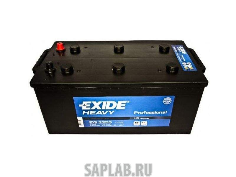 Купить запчасть  EXIDE - EG2254 Аккумулятор Exide Heavy Duty 225a/Ч (Eg 2254)(-/+) 12v 1200 A En   518х279х240 EG2254