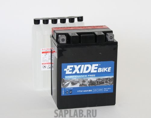 Купить запчасть  EXIDE - ETX14AHBS Аккумулятор автомобильный EXIDE ETX14AH-BS 12 Ач