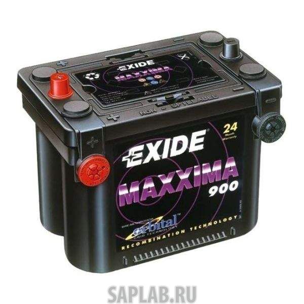 Купить запчасть  EXIDE - EX900 Аккумулятор Exide Maxxima Agm Orbital Ex 900 50а/Ч (Ex900)  12v 800 A En  230x173x206