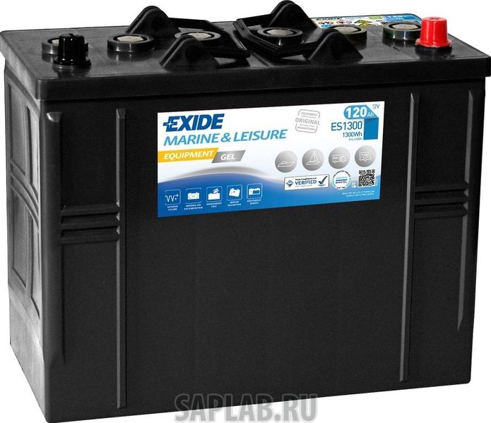 Купить запчасть  EXIDE - GELES1300 Аккумулятор Exide GEL ES1300 12V 120Ah (350х175х290)