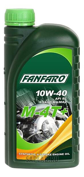 Купить запчасть FANFARO - 16901 M-4T+ Semi Synthetic 4-Stroke Engine Oil 1л