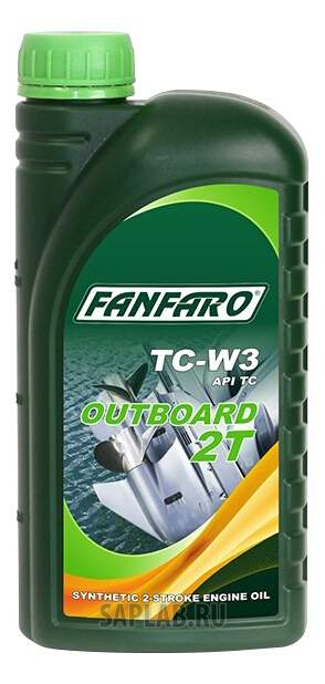 Купить запчасть FANFARO - 16910 Моторное масло Fanfaro M-2T Outboard 5W-30 1л