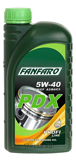 Купить запчасть FANFARO - 17030 Моторное масло Fanfaro PDX 5W-40 1л