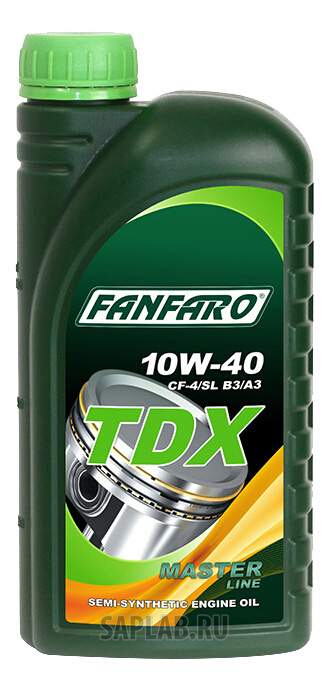 Купить запчасть FANFARO - 17070 Моторное масло Fanfaro TDX 10W-40 1л