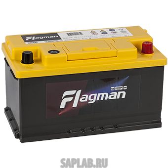 Купить запчасть  FLAGMAN - 80LB458000FLPR Аккумулятор Flagman 80 LB4 58000 FL PR 12В 80Ач 850CCA 315x175x175 мм Обратная (-+)